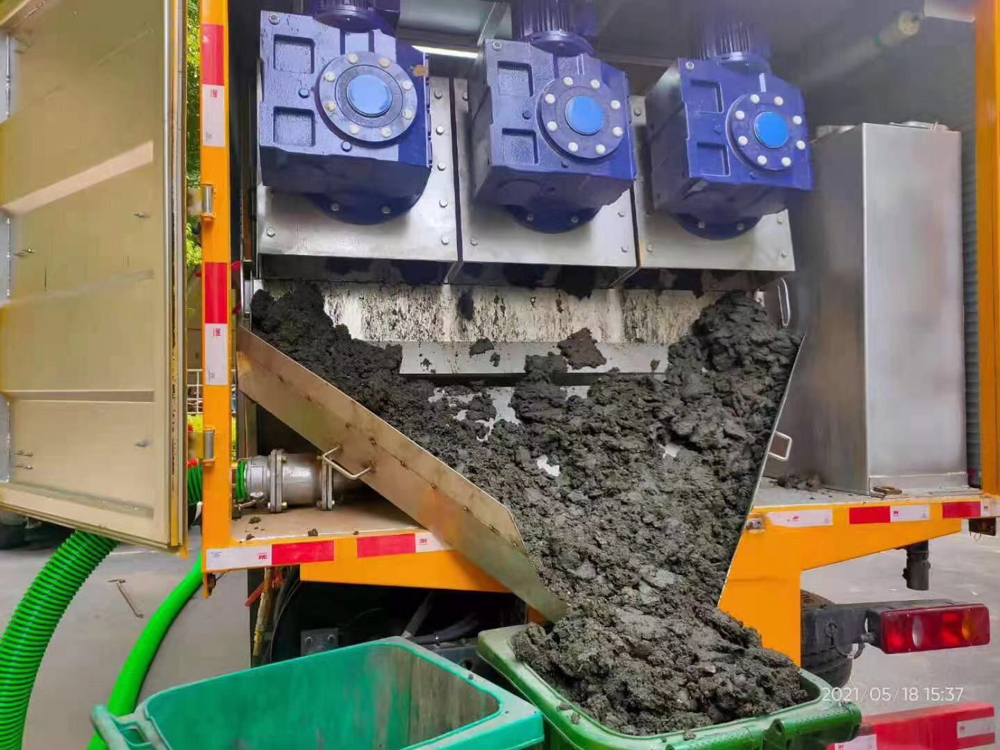 城阳化粪池清掏城市维护站-泥浆净化干湿分离处理